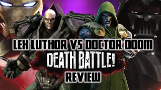 Lex Luthor VS Doctor Doom (DEATH BATTLE!) Review