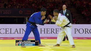 ►PAPINASHVILI, Amiran (GEO) vs UROZBOEV, Diyorbek (UZB)  - World Judo Championships 2017
