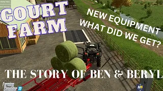 COURT FARMS| FS22| PC|Ep5| New machinery