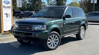 2009 Range Rover Land Rover Sport HSE + Moonroof, Leather,4X4 Review | Island Ford