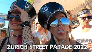 Zurich Street Parade 2022. THE ULTIMATE TECHNO PARTY