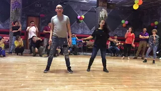 S-FIRE STUDIO - WARM HEART - Charity dance workshop, Salsa solo, 2018