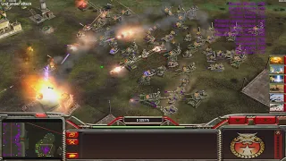 Boss - Command & Conquer Generals Zero Hour - 1 vs 7 HARD Random Gameplay