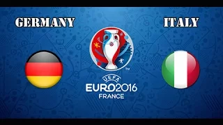 GERMANY VS ITALY 6-5 Penalty shootout QuaterFinal UEFA EURO2016 All Goals and Highlights | Game Play