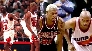 Rodman "Annoying the Opponents" FUNNY MOMENTS