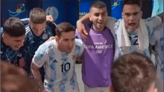 La arenga completa de MESSI 🇦🇷 antes de la final con BRASIL 🇧🇷