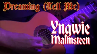 YNGWIE MALMSTEEN "DREAMING (TELL ME)" NYLON STRINGS SECTION COVER