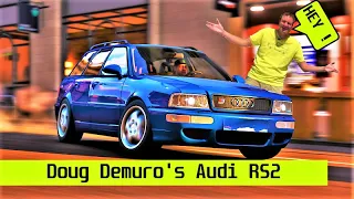 Doug Demuro's Audi RS2 but I took it drifting...