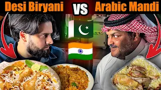 Hyderabadi Biryani & Karachi Biryani VS Mandi Reviewed by an Arab and he said...😡😡😡😡