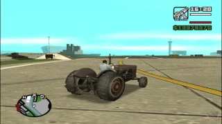 GTA SA- Fastest tractor in San Andreas!