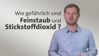 #kurzerklärt: Wie gefährlich ist Feinstaub?