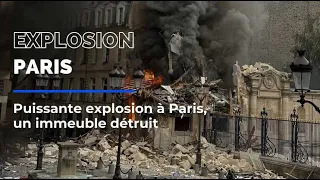 Puissante explosion à Paris: un immeuble détruit, au moins 16 blessés