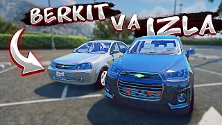 CHELLENJNI TAKRORLADIK O'ZBEK MOSHINALADA YASHIRIB TOPGANDAN KEYIN POYGA QILDIK/FIVE M/ GTA V