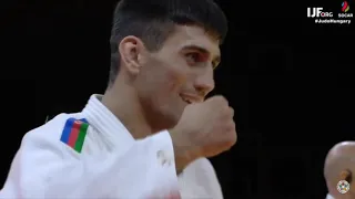 #rustamorujov #judo Rustam Orujov (AZE) & Nils Stump (SUI) Budapest Grand Slam -73 kg final