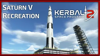 Saturn V Recreated in KSP 2! || FULLY STOCK