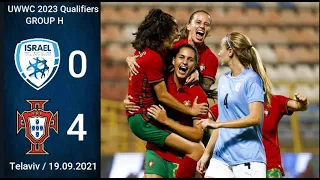 [0-4] | 19.09.2021 | Israel vs Portugal | FIFA Women World Cup 2023 Qualifiers | Group H | FWWC 2023