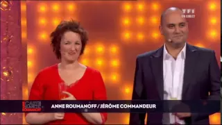 Anne Roumanoff et Jérôme Commandeur
