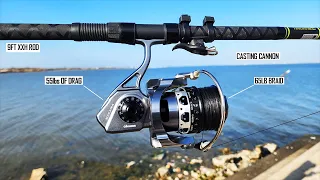 Beach Bomber's $1000 OVERPOWERED Jetty Fishing Setup 2024