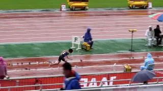 Ｃ女子走り幅跳び　決勝　ジュニアオリンピック陸上２０１３