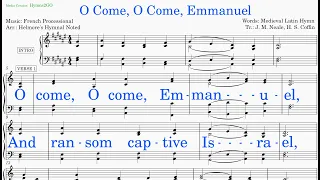 O Come, O Come, Emmanuel (French Pro; Helmore - Medieval Latin; Neale & Coffin)