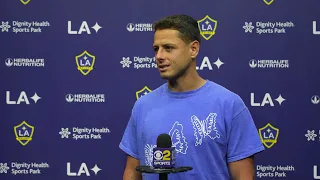 Chicharito Hernandez practice report; LA Galaxy faces the LAFC in the US Open Cup