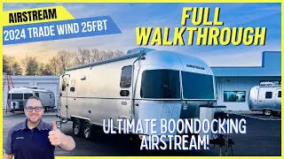 Full Walkthrough - 2024 Airstream Trade Wind 25FB Twin Bed