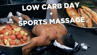 My Low Carb Diet 10 Days Out From My Show inc Sports Massage