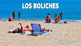 Los Boliches Fuengirola Spain Walking Tour Malaga Costa del Sol May 2024 [4K]