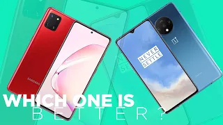 Samsung Galaxy Note 10 Lite vs OnePlus 7T | Comparison | Which one is Better to Buy?