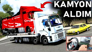 KAZALI AŞİRET KAMYONU ALDIM ! AXOR ETS 2 MOD Logitech G29