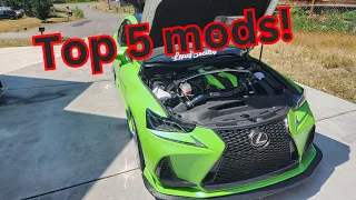 Top 5 Performance Mods to do to your Lexus IS!