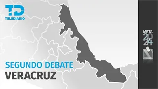 Segundo debate por el gobierno de Veracruz #elecciones2024