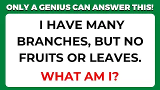 CAN YOU SOLVE THESE 15 TRICKY RIDDLES? | ONLY A GENIUS CAN PASS THIS QUIZ  #challenge  75
