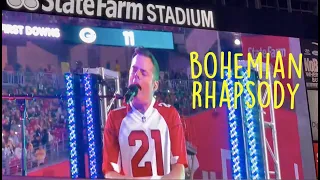 Marc Martel - Bohemian Rhapsody - NFL Halftime show at State Farm Stadium 2021