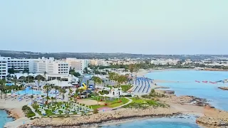 Nissi Beach, Cyprus: A 4K Drone Tour of the World-Famous Beach