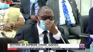Justice Honyenuga calls for upper limit on Supreme Court judges (11-5-20)