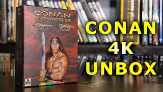 Arrow Video's Conan Chronicles (Barbarian & Destroyer) 4K UHD Blu-ray Unboxing & Review