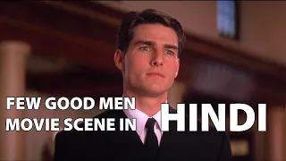 A Few Good Men 1992 Ending scene You Cant Handle The Truth In Hindi  HD