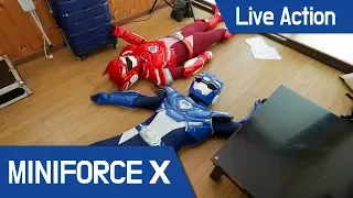 [MiniForceX] Live Action - Volt&Sammy 'Escape the room' Adventure!!