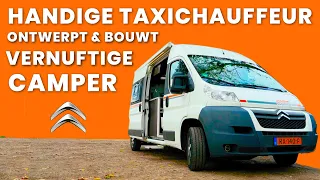 Ingenieuze design camper ontworpen door taxichauffeur - Citroen Jumper