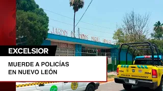 ¡Como perro! Sujeto muerde a policías en Nuevo León al ser detenido