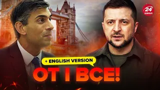 🔥Urgent! Britain STUNNED Zelensky with its decision. The FIRST REACTION is already in.