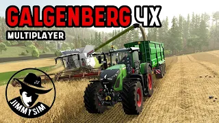 HARVEST IS IN FULL SWING!! GALGENBERG MULTIPLAYER FS22