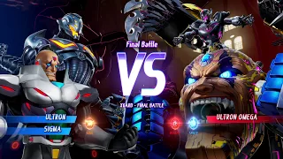 MARVEL VS. CAPCOM: INFINITE Ultron Alt.,Sigma Alt. Requested Gameplay In Arcade Mode