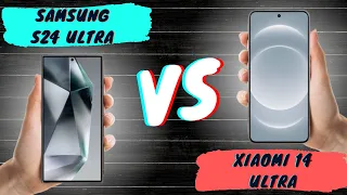 Samsung Galaxy S24 Ultra vs Xiaomi 14 Ultra  - Mejor Android 2024? - Comparación