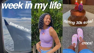 a SUMMER week in my life! + travel with me to Washington:)