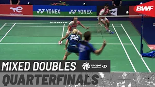 YONEX French Open 2021 | Jomkoh/Paewsampran (THA) vs Christiansen/Bøje (DEN) | Quarterfinals