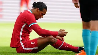 Van DJIK , l'énorme blessure