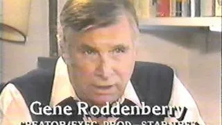 "Star Trek" creator Gene Roddenberry on "Good Morning America" 1986