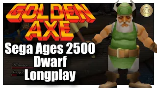 Golden Axe [Sega Ages 2500] Longplay [PS2] Dwarf Playthrough [Full Game] No Commentary #GameCenterHD